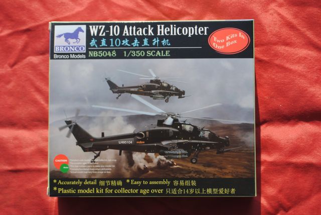 Bronco NB5048 WZ-10 ATTACK HELICOPTER
